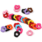 Acrylic Wave Spacer Beads 16mm Macaron Colored Large Hole 100pcs