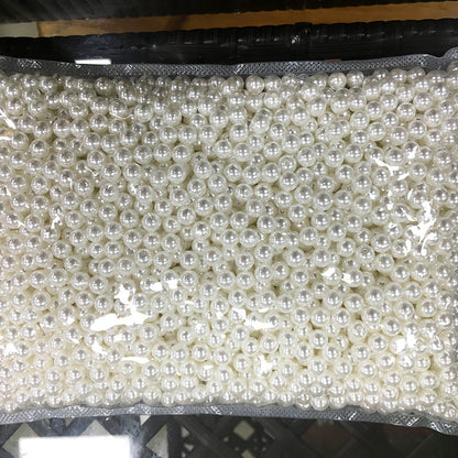 Pearl Acrylic Beads 3mm-16mm Creamy White Imitation 30pcs 3