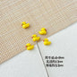 Duck Metal Beads 10mm 3D Baking Painted Alloy 10pcs 9