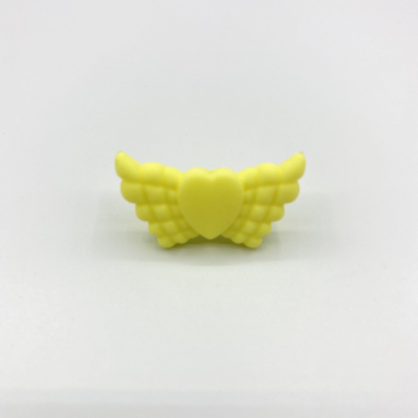 Wing Silicone Beads Multi Colors 20pcs