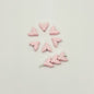 Mermaid Tail Metal Beads 10mm Pastel Painted Scales 20pcs 7