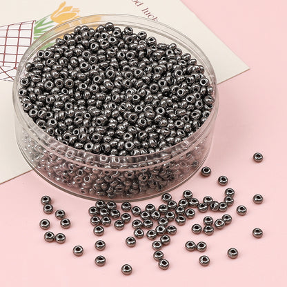 Metallic Seed Glass Beads 2mm Premium Colorful Shimmering 3000pcs 25