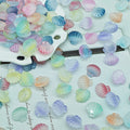 Czech Glass Beads Scallop Shell 16-18mm Frosted Pastel Colors 25pcs 3