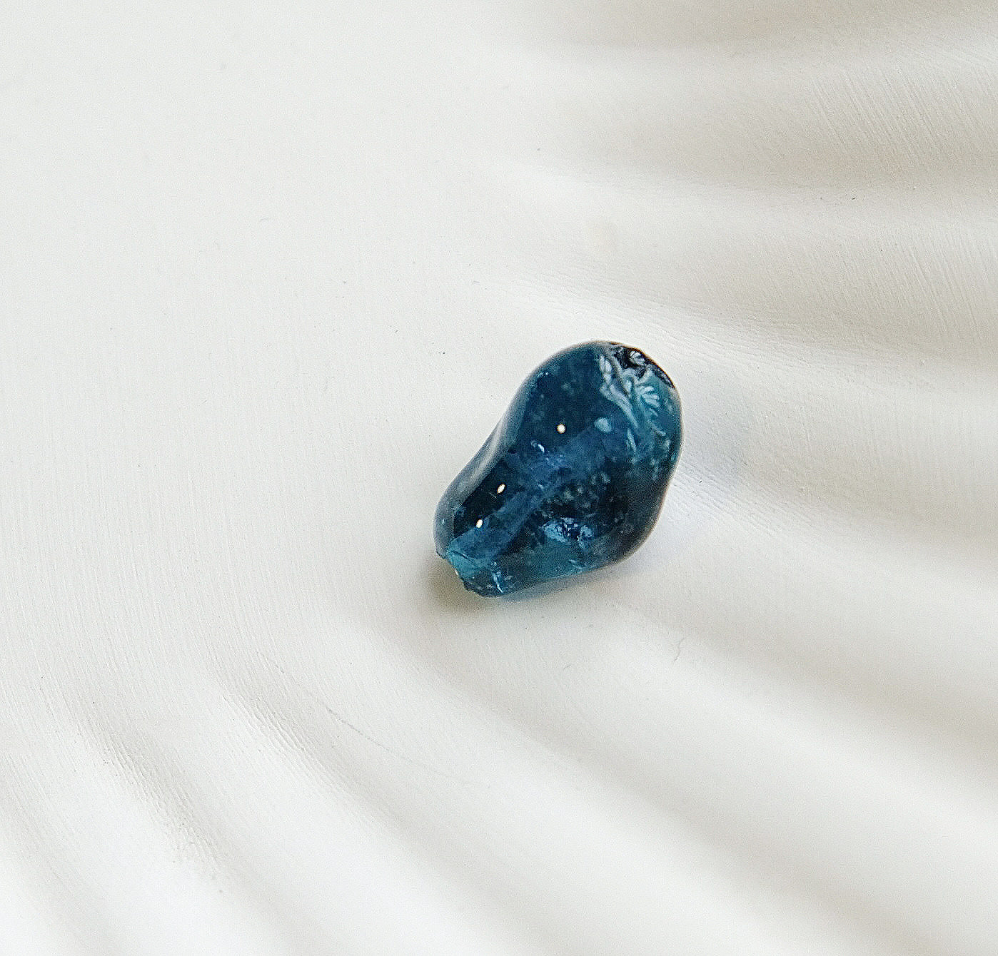 Irregular Glitter Lampwork Glass Beads 15x22mm Vibrant Mixed Colors 50pcs 11