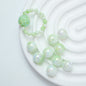 Pearl Round Acrylic Beads 6-10mm Dual Color Gradient Imitation Pearl 11