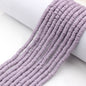 Flat Clay Beads 6mm Solid Color Smooth Polymer Disc 10strands 41