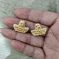 Painted Boat Acrylic Beads 22mm You Are Amazing Script 100pcs 3