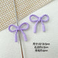 Baking Painted Cookies and Twisted Bow Metal Beads 15mm 21mm 20pcs 20