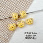 Bear Metal Beads 13mm Glossy Painted Alloy 10pcs 16