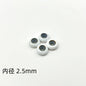 Brass Spacer Beads 10mm Colorful Enamel Large Hole 20pcs 17