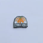 Silicone Focal Beads Halloween Skeleton Hand Cheeky Phrase 20pcs 2