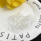 Acrylic Faceted Spacer Beads 7*13mm Large Hole 50pcs 9