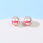 Hand Painted Acrylic Beads 12mm Enamel Cartoon Motifs 10pcs 12