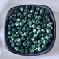 Light Color Gradient Resin Beads 8mm Pastel Soft Shades 100pcs 24