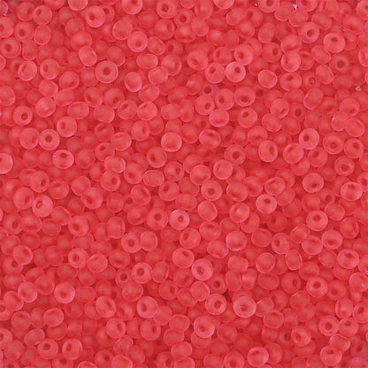 Transparent Frosted Seed Glass Beads 2mm with 1mm Hole 660pcs 30