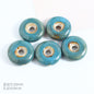Ceramic Round Spacer Beads 20mm Antique Fambe Glaze 20pcs 7