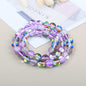 Mermaid Round Glass Beads 6mm Matte Pastel Jewel Tones 40pcs 19