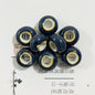 Ceramic Spacer Beads 15mm Fambe Glaze Large Hole 20pcs 13