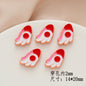 Cartoon Character Metal Beads Painted Enamel Alloy 10pcs 11