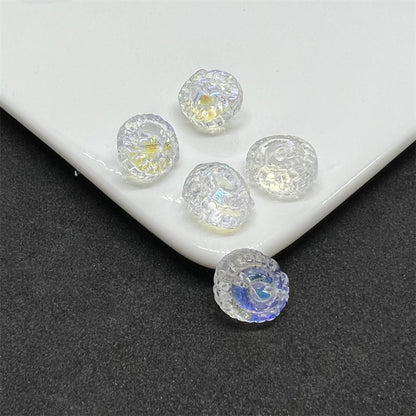 Czech Glass Beads Conch 14mm Translucent Pastel Mixed 100pcs 6