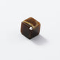 Ink Blooming Square Acrylic Beads 10mm Inclined Hole 100pcs 4