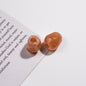 Imitation Jade Acrylic Beads 15mm Large Hole Ink Color 50pcs 14