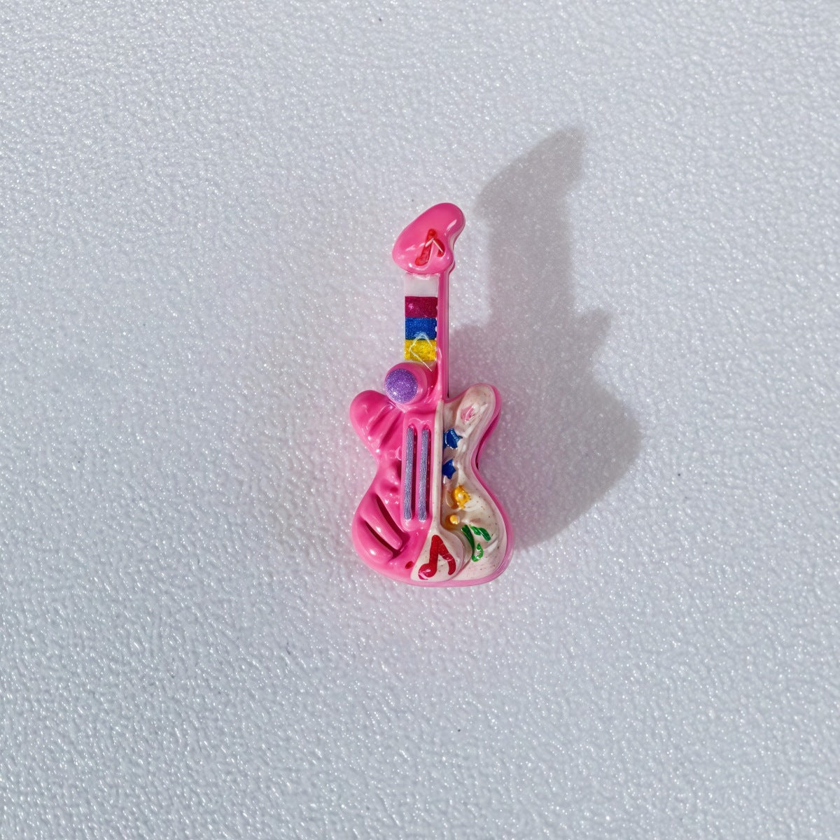 Guitar Metal Beads 17mm Punk Style 3D Enamel Alloy 10pcs 9