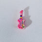 Guitar Metal Beads 17mm Punk Style 3D Enamel Alloy 10pcs 9