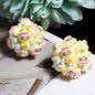 Embellished Bubblegum Beads 20mm Labub Polymer Clay Detailed 5pcs 8
