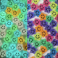 Glow Flat Smiley Star Heart Flower Acrylic Beads 10-12mm 100pcs 6