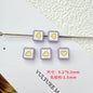 Star and Strawberry Heart Metal Beads Glossy Painted Colorful 10pcs 27