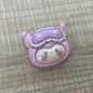 Glossy Sanrio Character Resin Beads Eye Patch Design 10pcs 12