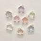 Transparent Snow House Acrylic Beads 20mm Assorted Colors 10pcs 14