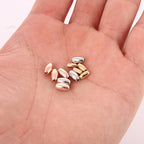 Elliptical Acrylic Beads 3mm 6mm 4mm 8mm Metallic CCB Plastic 500pcs 4