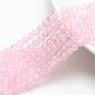 Crackle Round Glass Beads 8mm Monochrome Translucent 200pcs 13