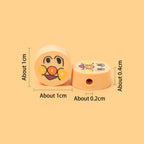 Flat Clay Beads 10mm Anime Character Bean Bun Man Polymer 100pcs 2