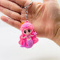 Soft Rubber Mermaid Keychain Pastel Colors Starfish Charm 9