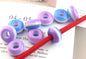Resin Donut Spacer Beads 14mm Colorful 500pcs 17