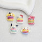Sanrio Series Burger Resin Beads Glossy Pastel Colors 20pcs 11