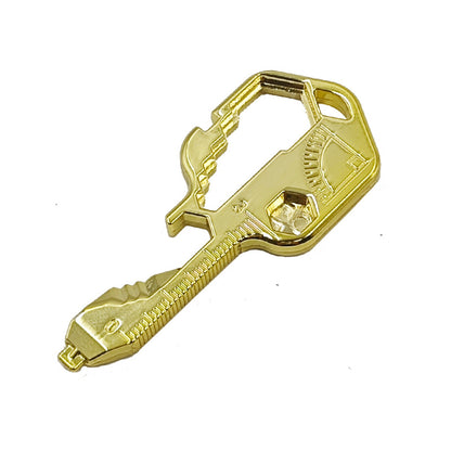 Multifunctional Stainless Steel Tool Keychain 70mm 2pcs 8
