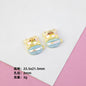 Plating Adorable Butter Bear Resin Beads Glossy Pastel Charms 20pcs 11