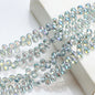 Crystal Teardrop Czech Glass Beads 6 9mm Iridescent Colors 100pcs 16