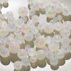 Pearl Acrylic Beads 8-16mm Mermaid Imitation Shimmer 10pcs 3