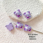 Candy Clown Metal Beads Colorful Painted Alloy 10pcs 25