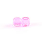 Faceted Pony Beads Acrylic 13mm Transparent Large Hole 50pcs 9