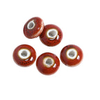 Ceramic UFO Spacer Beads 12mm Vintage Fambe Blaze 40pcs 5