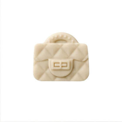 Handbag Silicone Beads Quilted Mini Purse Solid Colors 10pcs 9