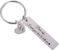 Alloy Drive Safe Couple Keychain Stainless Steel Gold Silver 7