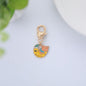 Metal Cat Keychain Enamel Colorful Gold Clasp Charm 9