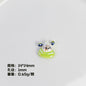 Plating Sanri Universe Series Resin Beads Whimsical Character Design 20pcs 6